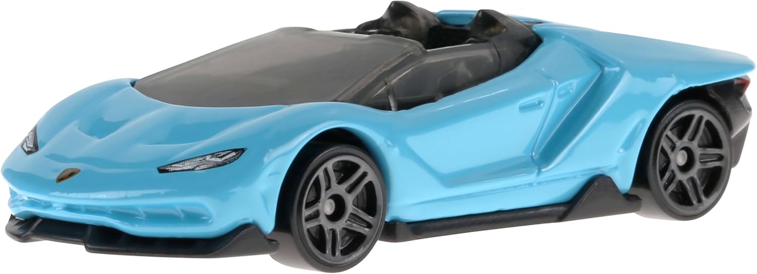 Hot Wheels - Pack de 10 voitures de course avec modèles sous licence et originaux